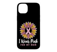 Carcasa para iPhone 14 Plus I Wear Pink For My Mom Breast Cancer Awareness