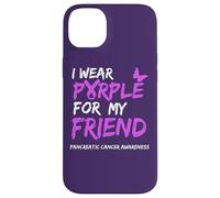 Carcasa para iPhone 14 Plus I Wear Purple for my Friend Pancreatic Cancer Awareness