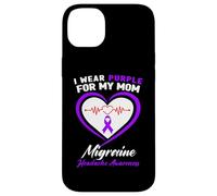 Carcasa para iPhone 14 Plus I Wear Purple for My Mom Migraine Headache Conciencia