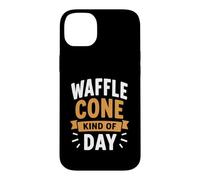 Carcasa para iPhone 14 Plus Ice Cream Dessert Summer Food Humor Waffle Cone Kind of Day