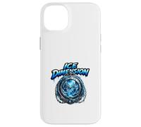 Carcasa para iPhone 14 Plus Ice Dimension Frozen World Clock Fantasía Escena