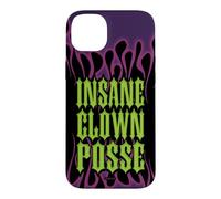 Carcasa para iPhone 14 Plus ICP Purple Flames Old English Logo Horrorcore Rap Music