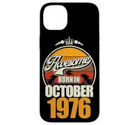 Carcasa para iPhone 14 Plus Ideal Desde Octubre de 1976, 50 cumpleaños, 50 años