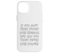 Carcasa para iPhone 14 Plus If You Can't Trust People Funny Sarcastic Humor gráfico