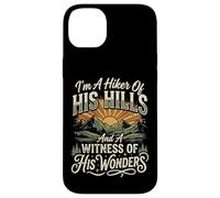 Carcasa para iPhone 14 Plus I'm A Hiker of His Hills and A Witness of His Wonders