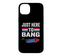 Carcasa para iPhone 14 Plus I'm Just Here to Bang 4th July Funny Petardo