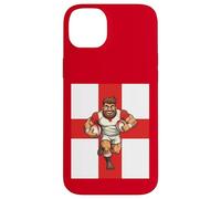Carcasa para iPhone 14 Plus Imparable Carga Cartoon Rugby Power Run