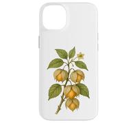 Carcasa para iPhone 14 Plus Impresión artística Vintage botánica Physalis Nature Fruit