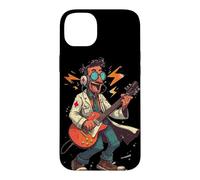 Carcasa para iPhone 14 Plus Impresionante Doc con Guitarra eléctrica de Emergencia para Amantes del Rock