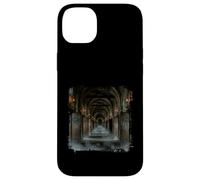Carcasa para iPhone 14 Plus Infinito Gótico Puerta Pasillo Misterio Fantasía Oscura Gráfico