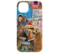 Carcasa para iPhone 14 Plus Irak Bagdad Irak Home IRQ Diseño de Mapa iraquí I Love Irak Flag