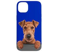 Carcasa para iPhone 14 Plus Irish Terrier Divertido Peeking Pocket Daredevil Dog Lover