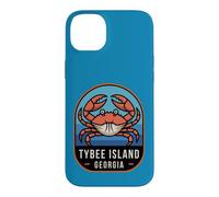 Carcasa para iPhone 14 Plus Isla Tybee Georgia Crab Coastal Beach Travel