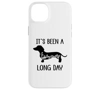Carcasa para iPhone 14 Plus Its Been a Long Day Dachshund Funny Doxie Mom Dachshund Mama