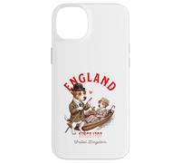 Carcasa para iPhone 14 Plus Jack-Russel-Terrier Perros Pareja Cita Muy Querido en Barco Inglaterra