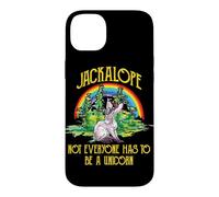 Carcasa para iPhone 14 Plus Jackalope Not Everyone Has To Be A Unicorn Rainbow Camping