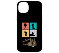 Carcasa para iPhone 14 Plus Jacobsweg 2026 Diseño de Fases del Peregrino del Camino de Santiago