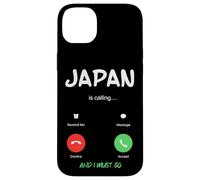 Carcasa para iPhone 14 Plus Japón está Llamando y Tengo Que IR de Viaje