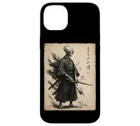 Carcasa para iPhone 14 Plus Japonés Samurai Alien Katana Guerrero Japón Ukiyo-e Gráfico