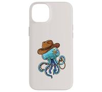 Carcasa para iPhone 14 Plus Jellyfish Western Sheriff Cowboy Funny Ocean Animal