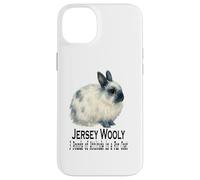 Carcasa para iPhone 14 Plus Jersey Wooly Rabbit 3 Libras de Actitud en un Abrigo de Piel