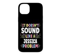 Carcasa para iPhone 14 Plus Jessica Personalized Women's Gift Custom Jessica