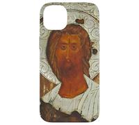 Carcasa para iPhone 14 Plus Jesucristo El Salvador Icono Ortodoxo Oriental