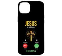 Carcasa para iPhone 14 Plus Jesús está Llamando a la Iglesia Cristiana Christus Faith Teléfono