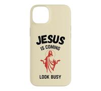 Carcasa para iPhone 14 Plus Jesús Viene Mira Ocupado