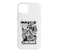Carcasa para iPhone 14 Plus Juez Dredd Piensa De Nuevo Punk! 2000 AD Comic Montaje