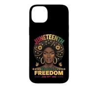 Carcasa para iPhone 14 Plus Juneteenth arraigado en la Libertad Junio de 1865 Black History Women's