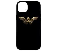 Carcasa para iPhone 14 Plus Justice League Movie Wonder Woman Logo: Black Background