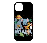 Carcasa para iPhone 14 Plus K Es para Koala Zoológico Animales Zoo Viaje Jungle Zoo Día