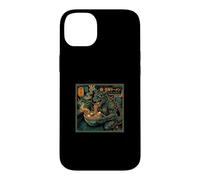 Carcasa para iPhone 14 Plus Kaiju Ramen Monstruo Fideos Monstruo Japonés