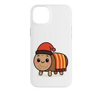 Carcasa para iPhone 14 Plus Kawaii Tio de Nadal Gráfico de Navidad Catalana