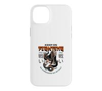 Carcasa para iPhone 14 Plus Keep On Fighting (Declaración de Luchador) (gráfico de águila)