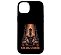 Carcasa para iPhone 14 Plus Kick Low Flight High Muay Thai MMA Warrior