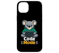 Carcasa para iPhone 14 Plus Koala Coder Modo Código Mascota Gráfico