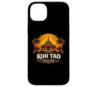 Carcasa para iPhone 14 Plus KOH Tao Tailandia Sunset Island Viajes Diseño