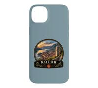 Carcasa para iPhone 14 Plus Kotor Montenegro Costa Adriática Diseño de Viajes