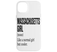 Carcasa para iPhone 14 Plus La Chica De Massachusetts Es como Una Chica Normal Pero con