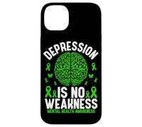 Carcasa para iPhone 14 Plus La depresión no es una Debilidad Conciencia sobre la Salud Mental