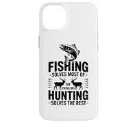 Carcasa para iPhone 14 Plus La Pesca Resuelve la mayoría de mis Problemas