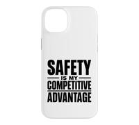 Carcasa para iPhone 14 Plus La Seguridad es mi Ventaja competitiva | Regalo de Seguridad en el Lugar de Trabajo
