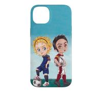 Carcasa para iPhone 14 Plus Las Reglas del Juego, Dani y Mateo