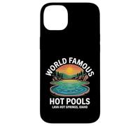 Carcasa para iPhone 14 Plus Lava Hot Springs Idaho Piscinas Calientes