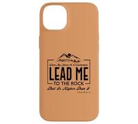 Carcasa para iPhone 14 Plus Lead me to The Rock That is Higher Than I Salmo 61:2 Diseño