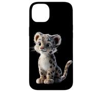 Carcasa para iPhone 14 Plus Leopardo de Las Nieves Panthera Uncia Gran Felino