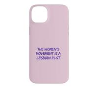 Carcasa para iPhone 14 Plus Lesbian Plot Vintage 70s Feminist tee Lavender Menace Histor