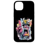Carcasa para iPhone 14 Plus Letrero gráfico de Graffiti Pop con diseño de Graffiti de Bombero